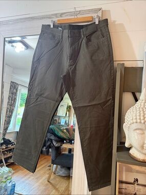 English Laundry Olive Green Men's Dress Pants